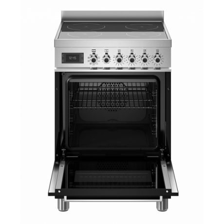 BERTAZZONI PRO6 4I 1E NE T Κουζίνα Ηλεκτρική με Επαγωγικές Εστίες 60cm Μαύρο BERTAZZONI PRO6 4I 1E NE T Κουζίνα Ηλεκτρική με Επαγωγικές Εστίες 60cm Μαύρο